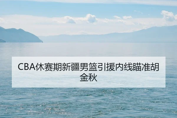 CBA休赛期新疆男篮引援内线瞄准胡金秋